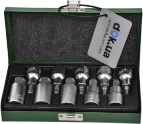 Набор торцевых головок Toptul GAAD1007 1/2