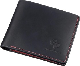 Портмоне-органайзер Grande Pelle 11207 без логотипа авто цвет черный с красным