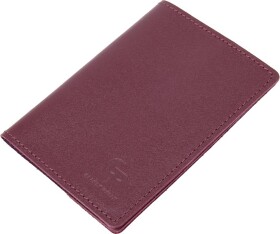 Обложка для паспорта Grande Pelle 11482 без логотипа авто бордовый