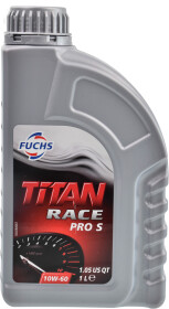 Моторное масло Fuchs Titan Race Pro S 10W-60 синтетическое