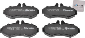 Тормозные колодки Brembo P 50 031