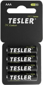 Батарейка TESLER Zinc Carbon 3790 AAA (мізинчикова) 1,5 V 4 шт