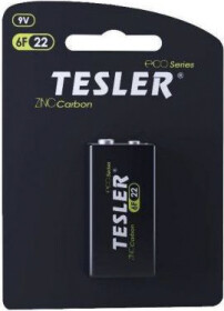 Батарейка TESLER Zinc Carbon TC3793 PP3 (Krona) 9 V 1 шт