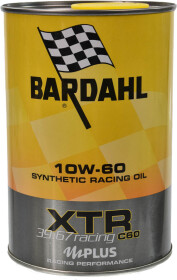 Моторное масло Bardahl XTR 39.67 Racing C60 10W-60 синтетическое