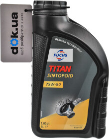 Трансмиссионное масло Fuchs Titan Sintopoid GL-5 75W-90