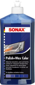 Кольоровий поліроль для кузова Sonax Polish & Wax Color NanoPro синій