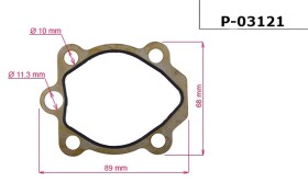 Насос ГУР Emmetec p03121