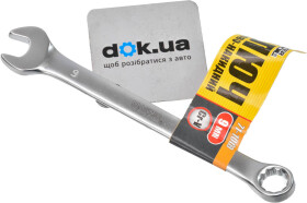 Ключ ріжково-накидний MasterTool 711009 I-подібний 9 мм
