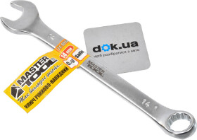 Ключ ріжково-накидний MasterTool 711014 I-подібний 14 мм