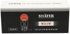 Автолампа Shafer W21W W3x16d 21 W SL2016