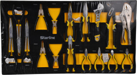 Набор инструментов Starline NRF5.ET17 17 ед.