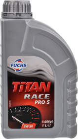 Моторное масло Fuchs Titan Race Pro S 5W-30 синтетическое