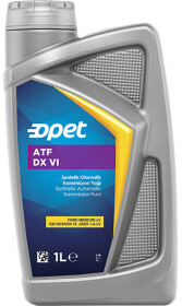 Трансмиссионное масло Opet ATF DX VI синтетическое