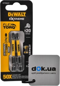 Набор бит DeWALT Impact Torsion DT70533T 2 шт.