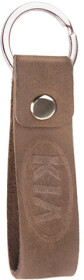 Брелок Vitol з логотипом Kia коричневий 51515