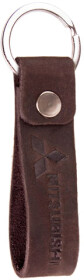 Брелок Vitol с логотипом коричневый 51527