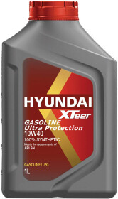 Моторное масло Hyundai XTeer Gasoline Ultra Protection 10W-40 синтетическое