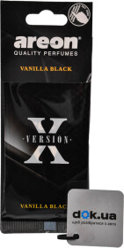 Ароматизатор Areon X-Version Vanilla Black 12 г