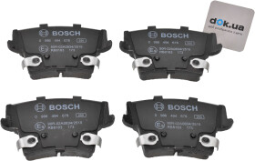 Тормозные колодки Bosch 0986494678