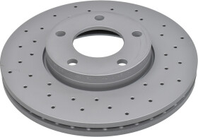 Тормозной диск Zimmermann 370.3076.52