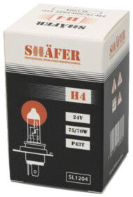 Автолампа Shafer H4 P43t 70 W 75 W прозора SL1204