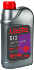 Готовый антифриз LESTA G13 фиолетовый -38 °C