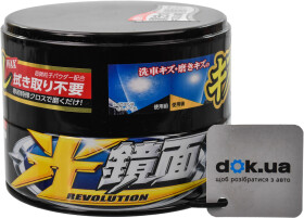 Кольоровий поліроль для кузова SOFT99 Revolution Scratch Clear Wax темний металік