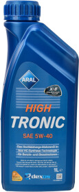 Моторное масло Aral HighTronic 5W-40 синтетическое