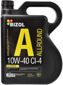Моторное масло Bizol Allround CI-4 10W-40 полусинтетическое
