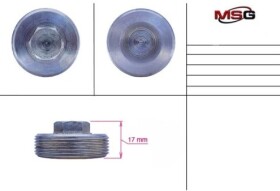 Ремкомплект рулевой рейки MSG fo228nuts