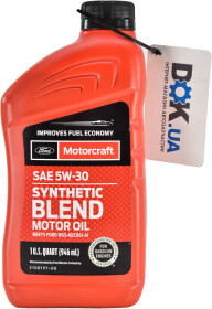 Моторное масло Ford Motorcraft Synthetic Blend 5W-30 полусинтетическое