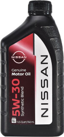 Моторное масло Nissan Genuine 5W-30 синтетическое