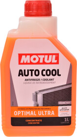 Концентрат антифриза Motul Auto Cool Optimal Ultra G12+ оранжевый