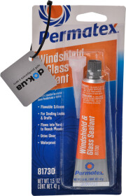 Герметик Permatex Flowable Silicone Windshield &amp; Glass Sealer прозорий