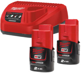 Комплект зарядки Milwaukee M12 NRG-202