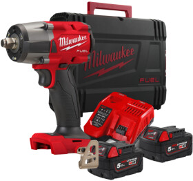 Гайкокрут акумуляторний Milwaukee M18 FUEL FMTIW2F12-502X (2 акумулятори + ЗП + чохол)