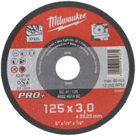 Круг отрезной Milwaukee Pro+ 4932451492 125 мм