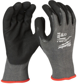 Рукавички робочі Milwaukee SmartSwipe Cut E синтетичні з нітрилові покриттям сірі