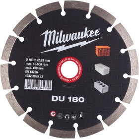 Круг отрезной Milwaukee DU 4932399523 180 мм