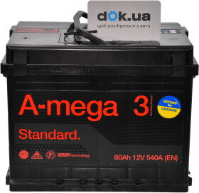 Аккумулятор A-Mega 6 CT-60-L Standard M360PM