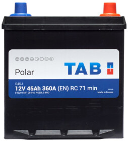 Акумулятор TAB 6 CT-45-R Polar S JIS 246145