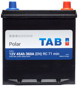 Аккумулятор TAB 6 CT-45-R Polar S JIS 246145