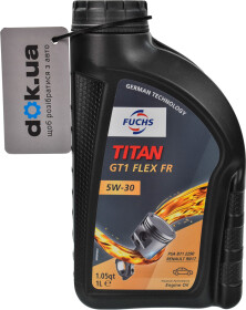 Моторное масло Fuchs Titan GT1 Flex FR 5W-30 синтетическое