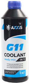 Готовий антифриз Axxis Coolant Ready-Mix G11 синій -36 °C