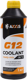 Готовий антифриз Axxis Coolant Ready-Mix G12 жовтий -36 °C