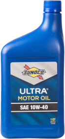 Моторное масло Sunoco Ultra 10W-40 синтетическое
