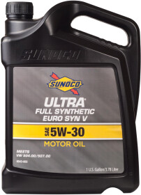 Моторное масло Sunoco Ultra Euro Syn V 5W-30 синтетическое