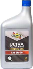 Моторное масло Sunoco Ultra 5W-20 синтетическое