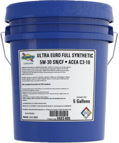 Моторное масло Sunoco Ultra Euro 5W-30 синтетическое