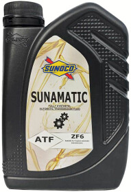 Трансмиссионное масло Sunoco Sunamatic ATF ZF 6 синтетическое